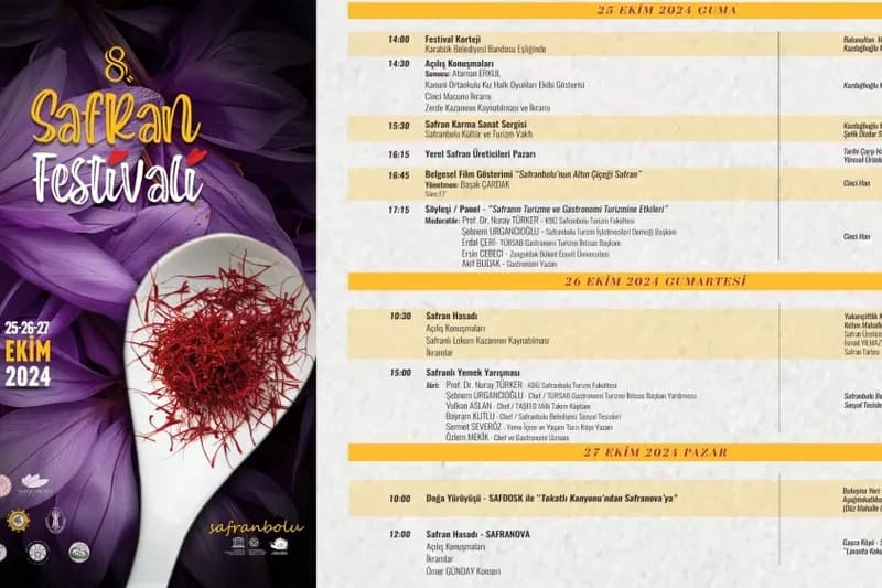 8. Safran Festivali 25 Ekim’de Başlıyor — görsel 2